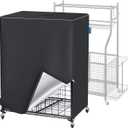 Garage Sports Equipment Organizer Cover, Ball Storage Rack Cover Outdoor, 600D Oxford, Waterproof and Dustproof, 38 "L x 18" W x 45 "H - Protecting Your Sports Equipment and Toys.(Cover Only)