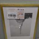 upsimples 11x14 Picture Frame, Display Pictures 8x10 with Mat or 11x14 Without Mat, Wall Hanging Photo Frame, Gold, 1 Pack