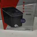 Frigidaire Countertop Portable, 26 lb per Day Bullet Ice Maker Machine (Black Stainless Steel)