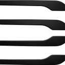 Tesla Model 3/Y Door Handle Decoration Cover 4 PCS ABS Plastic Around Scratch Guard Door Handle Protective Patch for Model 3Y2017-2023 Protection Door Handle (Matte Black)