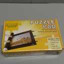 Jigsaw Puzzle Board Roll Up Mats Games Saver Portable Keeper Storage Magic Holder Matt Rollup 2000 1000 500 300 Pieces Accessories Christmas Ideas for Adults Toddler Teens Boys Girls New Home Gifts (Black)