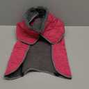 Fragralley Dog Winter Coat, Waterproof Windproof Reflective Fleece Jacket with Harness Hole, Warm Snow Vest for Small Medium Large Dogs, Ideal Gifts (DeepPink) X-Large