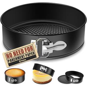 Vakoo Springform Pan - Nonstick, Leakproof Cheesecake Pan for Baking, Easy Release, No Parchment Paper Needed, 9 Inch