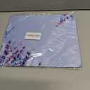 Purple Flower Mouse Pad for Women, Pretty Floral Unique Design Mouse Pads for Desk. Cute Premium-Textured Mousepad with Non-Slip Rubber Base for Notebooks Desktop Computers Office Supplies