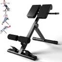 Roman Chair, Adjustable Hyperextension Bench for Men & Women
Multifunctional Fitness Chair for Hip, Exceptional for Glute, Core and Lower Back Training,350 lbs Weight Capacity