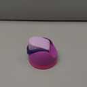 Replacement Lid for Owala Freesip, Compatible with Owala Cup 16oz 24oz 32oz 40oz, One Button Water Bottle Top Lid Replacement Accessory and Straws, Leakproof, BPA-Free (purple black)