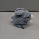 Hopearl Hopping Rabbit Interactive Electronic Pet Plush Bunny Toy with Sounds and Movements Animated Walking Wiggle Ears Twitch Nose Gifts for Toddlers Birthday, Gray, 7''