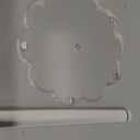 Clear Acrylic Paper Towel Holder w/Scalloped Base