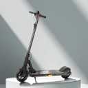 QnQ Electric Scooter 500W Peak Motor, 12 Miles Range & 15 MPH, 8" Flat-Free Tires, UL Certified, Foldable Electric Scooter for Adults, Teens and Big Kids