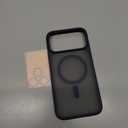 TORRAS Stronger Magnetic & Shockproof for iPhone 17 Pro Max Case, Fit for MagSafe, Military Grade Drop Protection, Camera Control, DIY Button, Slim for iPhone 17 Pro Max Case Translucent Deep Blue