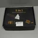 Dryhsip 5 in 1 Hair Styler & Wrap Air Curler, Low-Speed Negative Ionic Hair Tools Drying, Multi Hair Styler, Professional Blow Dryer Brush for Curling Volumizing Straightening Styling (Gray)