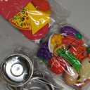 Pretend Play Accessories - 52pc Kids Kitchen Playset with Play Food, Stainless Steel Cookware, Toys Pots and Pans, Toddler Kitchen Set with Cuttable Toy Food - Boys and Girls Gift