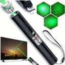 Green Laser Pointer High Power - Long Range Rechargeable Laser Beam, USB Charging for Hiking, Presentations & Outdoor Use (Professional-Grade Green Light) (0.79inX0.79inX5.83in)