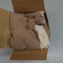 MIULEE Neutral Linen Pillow Covers Pack of 4 Decorative Natural Solid Throw Pillow Covers Soft Accent Boho Farmhouse Couch Pillowcases Modern Spring Home Decors for Living Room Bed Sofa 24x24 Inch