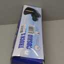 Trucker seat Cushions for Long Sitting, semi Truck seat Cushion with Lumbar Support, Truck seat Cushion for Back Pain and Supporting The HIPS, Trucker Essentials (YTZD0001, Average Size) (Gray-black)