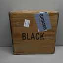 14 Gallon Outdoor Storage Box, Faux Rattan Deck Box with Removable Lid & Lockable Feature, All-Weather Waterproof Storage Bench for Poolside, Garden Tools Delivery Packages, Black