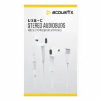 Acoustix Stereo Audiobuds, 2 Pack