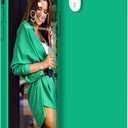 AOTESIER Shockproof for iPhone XR Phone Case, [Military Drop Protection] [Food Grade Silicone] Protective Case with Soft Anti-Scratch Lining, Camera & Screen Protection, 6.1inch, Emerald Green