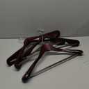 Coat Hangers, Mens Denim Jackets Skirt Hangers Wooden Hangers Coat Hangers (Brown, 4 pcs)