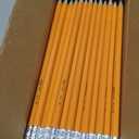 Amazon Basics Wood-Cased #2 Pencils, Pre-sharpened, HB Lead Bulk Box, 150 Count, Yellow