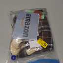 Kuoser Waterproof Dog Coat, Reversible Dog Jacket for Medium Dogs, Adjustable Durable Doggie Winter Coat Warm Puppy Cold Weather Apparel from Small to Large Breed, Brown, M