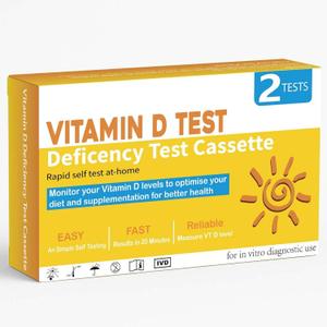 Vitamin D Test Kit at Home [2 Tests] for Testing Vitamin D Deficiency