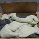 Cat Bed Cave Sleeping Bag, Pet Mat Self Warming Pad Sack for Cats and Small Dog (grey)