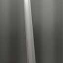 ChrisDowa Cordless Zebra Blinds for Windows, Dual Layer Free-Stop Light Filtering Window Roller Shades, Pull Down Privacy Zebra Shades for Home, Office, Bedroom, Door (55" W x 72" H, White)