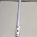 Amiya Frosted Window Privacy Film Bathroom Window Film for Glass Reusable, No Glue Frosted Anti-UV, Anti-Glare,23.6x78.7Inch, Pure