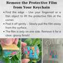 5 x In My Auntie Era Keychain Funny Quote Gifts for Aunt Mother Women Friends Coworker Motivational Inspirational Key Chain Humor Appreciation Keychains Accessories for Car Keys Backpack Bag - 2x2