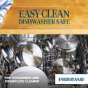 Farberware Classic Stainless Steel 2-Quart Mirror Satin Covered Saucepan, Silver