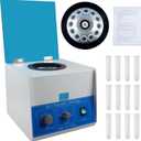 80-2 Electric Lab Centrifuge 4000RPM, 12x20mL Benchtop Centrifuge Machine | 0-4000RPM speed control, 0-120min timer, 2325xg RCF, 12 tube capacity, plasma PRF separation, medical laboratory use, 110V