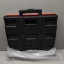 MaxWorks 50830 Collapsible Black Rolling Folding Dolly Cart 80 Pound Capacity