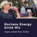 GU Energy Roctane Ultra Endurance Energy Drink Mix, Vegan, Gluten-Free, Kosher, and Dairy-Free n-the-Go Energy for Any Workout, 10 Single-Serving Packets, Summit Tea