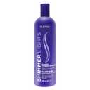 Clairol Professional Shimmer Lights Purple Shampoo| Neutralizes Brass & Yellow Tones | For Blonde, Silver, Gray & Highlighted Hair (16 Fl Oz (Pack of 1))
