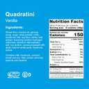 Loacker Quadratini Vanilla Wafer Cookies LARGE - 30% Less Sugar - Premium Crispy Bite Size Wafers - NON-GMO - LARGE Pack of 6 (EXP 02/28/27)