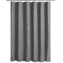 Barossa Design Gray Shower Curtain Liner Standard Size, Dark Gray