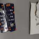 72 Pack Space Bookmarks Bulk for Kids, Outer Space Themed Party Favors, Astronaut Rocket Planet Galaxy Theme Birthday Party Favors, Bookmarks with Metal Charms for Boys Girls, Classroom Rewards Gifts