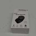 Bluetooth Media Button Remote,Adjustable Direction Waterproof Wireless Music Controller for Car Bike Motorbike,Steering Wheel Control Button Compatible for iPhone/Android Device Black