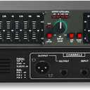 Graphic Equalizer 15-Band Stereo EQ for Home Audio, Dual Channel Professional DJ Equalizer, Noise Reduction 1U Rack Mount (EQ-215)