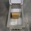 EUHOMY 12 Volt Refrigerator, 38QT(35L) Electric Cooler, 12V Fridge APP Control, 12V Cooler -4℉~68℉, Portable Freezer 12/ 24V DC 100-240V AC for Camping, Travel, Truck, Home