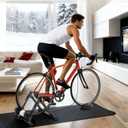 Sportneer Bike Trainer - Magnetic Indoor Cycling Trainer Stand for 26-28" & 700C Wheels, 6 Resistance Levels Stationary Bike Stand with Quick Release Lever & Front Wheel Riser Block