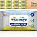 Restaurant & Institutional Table Cleaning Wipes  Multi-Purpose, No-Rinse, Streak-Free  50 Count Pack, Case of 24 (1,200 Wipes Total)