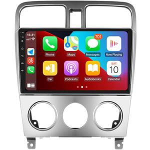 Android 13 for Subaru Forester Radio 2002-2008 with Wireless Apple Carplay Android Auto 9" Touchscreen Car Stereo with Free Backup Camera GPS Navigation Bluetooth RDS DSP Head Unit (4GB RAM+64GB ROM)