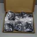 Kingdder 30 Pack Walkie Talkie Earpiece with Mic 2 Pin Extendable Wire Two Way Radio Headset Microphone Earbud Bulk Earhook Compatible with Baofeng UV-5R BF-888S Arcshell Retevis H-777 RT21 RT22