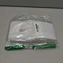 100 Pack Matte White Mylar Bags Stand Up - 4 x 6 Inches Resealable Mylar Ziplock Bags Food Storage Foil Pouch