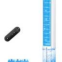 FANCOLE 44 INCH Windowless Air Conditioner with 4 Modes & 3 Speeds, 12H Timer, 4L Tank for 24H Cooling Evaporative Air Cooler, 3 Ice Packs, 17Ft Remote, 120° Oscillating Portable AC Unit for Bedroom