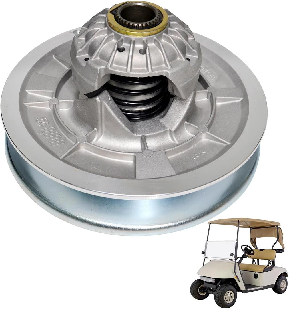 JW8-G6202-10-00 Aluminum Driven Clutch Compatible with Yamaha Golf Cart G29 YDRA SVL 2007-2016/YTF Adventure Sports drive 2007-2008/DR2A CAM 2017-Up, Aluminum Secondary Sheave Assembly