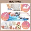 2 x 26 Piece Self Adhesive & Iron On Chenille Letter Patches - A-Z, Glitter Varsity, Applique for DIY Shirts, Shoes, Jeans, Backpacks, Hats (Color)