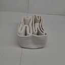 Small Storage Baskets for Organizing | Closet Organizer Bins | Shelf Toy Basket | Woven Rope Baskets | Cube Decorative Box | Shallow Basket | 11.5x7.5x4.7 | 3 Packs Off White